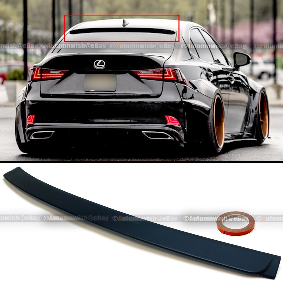 VIP CARBON FIBER REAR WINDOW ROOF SPOILER WING FOR 20142018 LEXUS